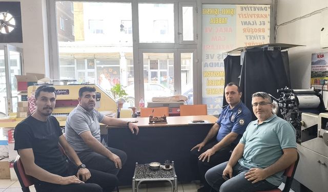 Emniyet Müdürü Elekcioğlu’ndan yerel basına ziyaret