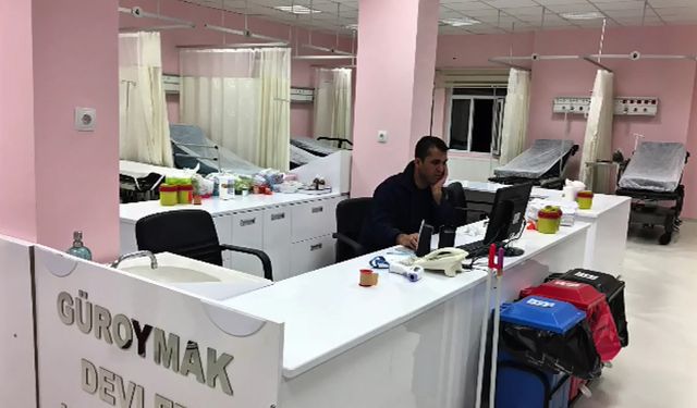Güroymak Devlet Hastanesi yapılan yatırımlarla yenilendi