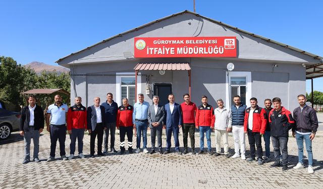 Güroymak’ta "İtfaiye Haftası" unutulmadı