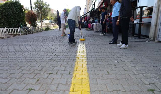 Kaldırım işgaline son! Güroymak’ta yeni düzenleme