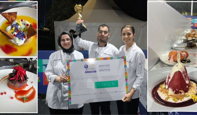 BEÜ‘ye Adana Lezzet Festivali’nden üç ödül birden!