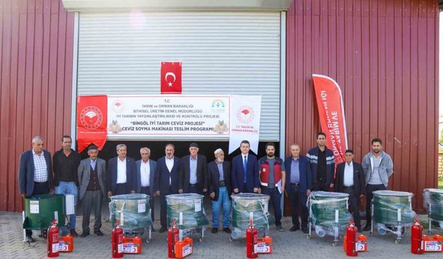 Bingöl’de ceviz yetiştiriciliğinde yeni bir dönem başladı