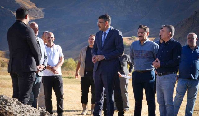 Hakkari’ye yeraltı barajı ve arıtma tesisi müjdesi