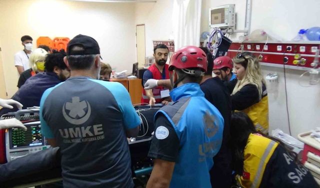 Kars’ta HAP tatbikatı gerçeğini aratmadı