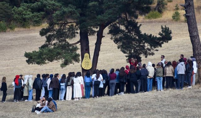 Öğrenciler doğa ile iç içe eğlendi