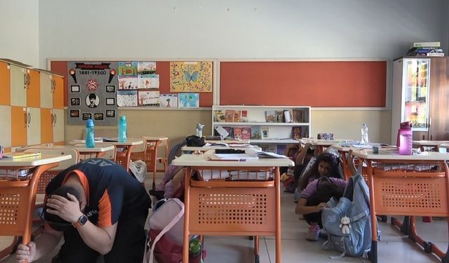 Tunceli’de afet bilinci küçük yaşta kazandırılıyor