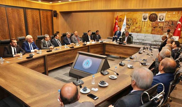 Vali Aydoğdu başkanlığında Erzincan’ın projeleri değerlendirildi