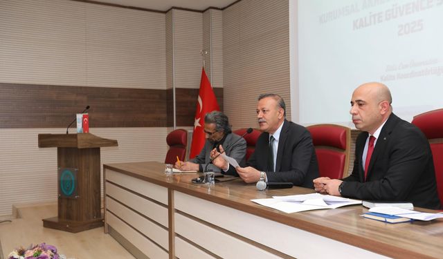 Bitlis Eren Üniversitesi’nde akreditasyon öncesi önemli toplantı