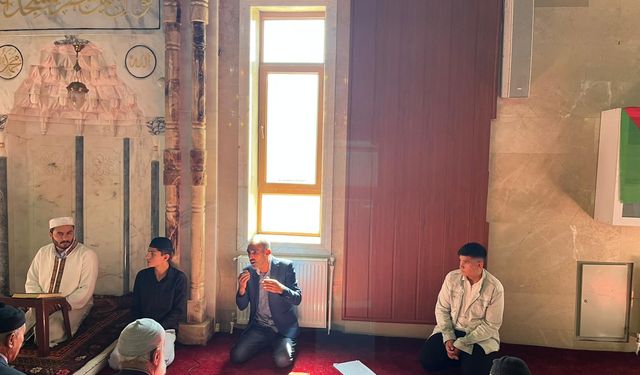 Güroymak’ta Filistin şehitleri için Kur’an-ı Kerim okundu