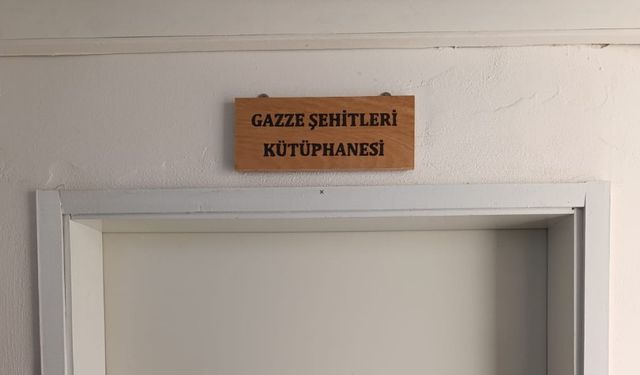 Güroymak’ta kütüphaneye “Gazze Şehitleri” adı verildi