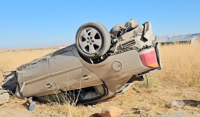 Düğün konvoyunda kaza: 4 yaralı