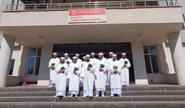 Güroymak’ta 34 talebe için icazet töreni düzenlendi