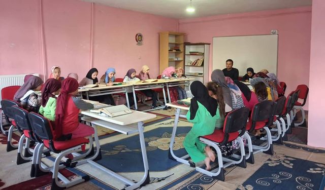 Mutki’de Kur’an kurslarına yoğun ilgi