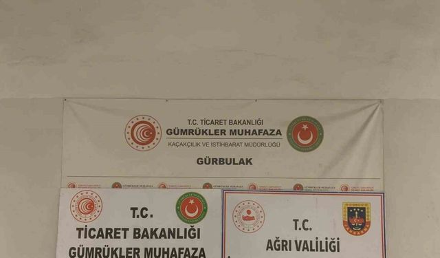 Ağrı’da jandarmadan yasaklı madde operasyonu