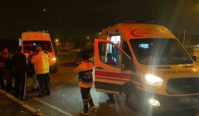 Elazığ'da trafik kazası: 6 kişi yaralandı