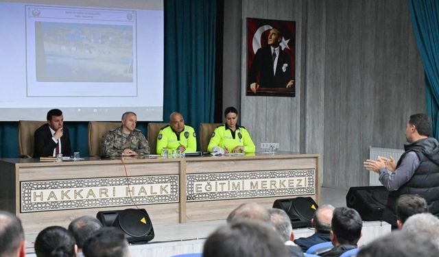 Emniyet Müdürü Ayata, şoför esnafıyla bir araya geldi