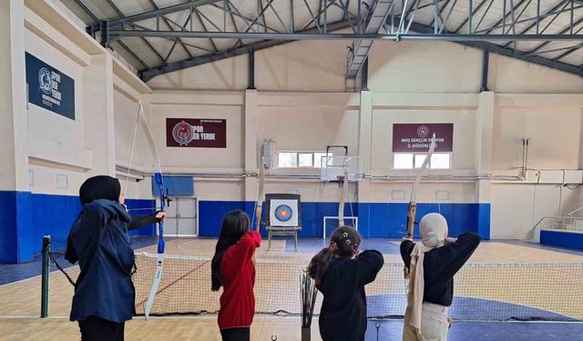 Korkut’ta okçuluk kurslarına yoğun katılım