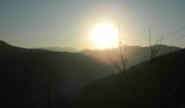 Posof'ta sonbahar havası yaşanıyor