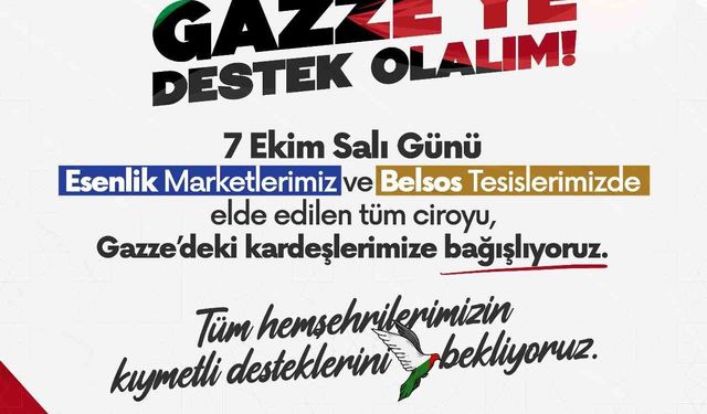 Sami Er’in başlattığı Gazze’ye Yardım Kampanyası tamamlandı