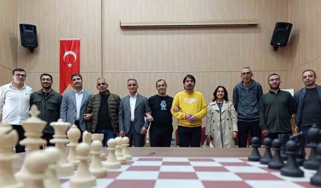 Satranç turnuvası tamamlandı