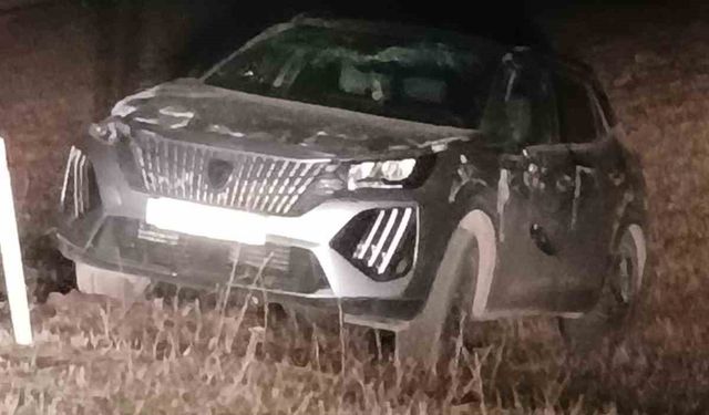 Sürücünün soğukkanlılığı büyük kazayı engelledi