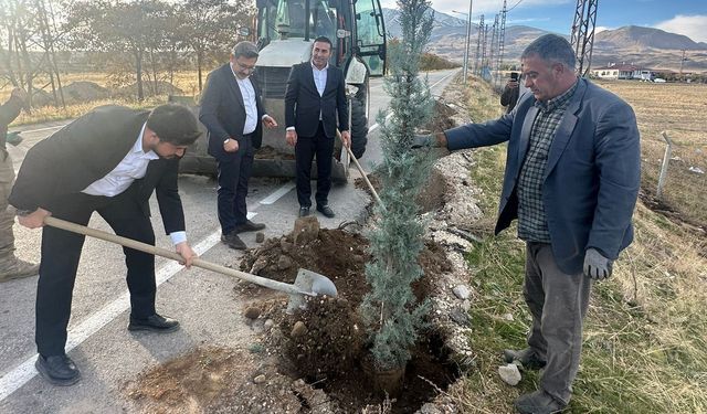 Aydınlar Beldesi’nde ağaçlandırma seferberliği başladı
