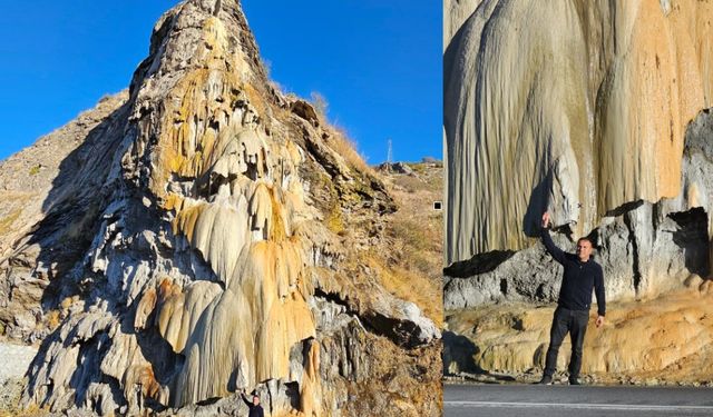 Bitlis’teki "Deliklitaş" görünümüyle dikkat çekiyor
