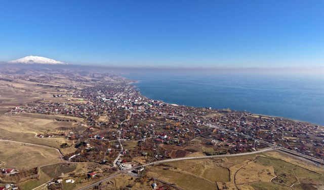 Ahlat, dronla 500 metre yükseklikten görüntülendi