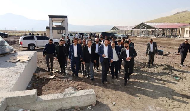 Canlı Hayvan Pazarı ve Entegre Tesisleri Ziyaret Edildi