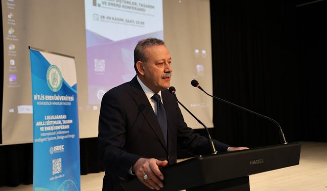 Bilim dünyasını bir araya getirdi: Bitlis’te akıllı sistemler konferansı düzenlendi