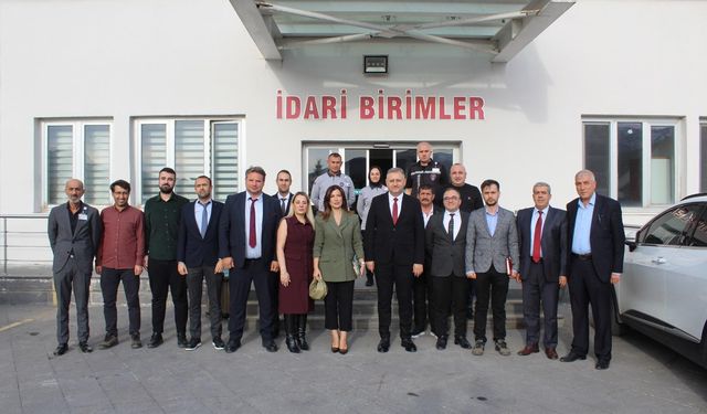 İl Sağlık Müdürü Ergene’den ilk ziyaret Tatvan Devlet Hastanesi’ne