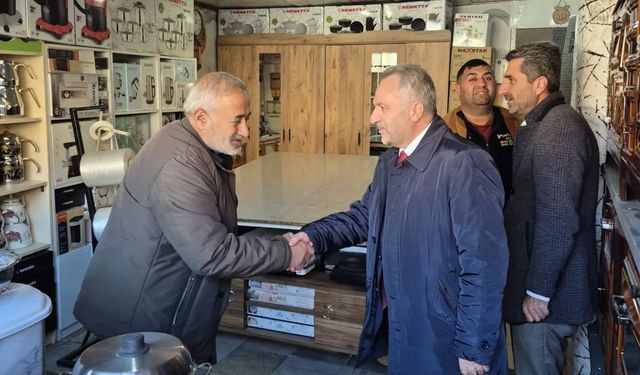 Müftü Koçak’tan çarşı esnafına ziyaret