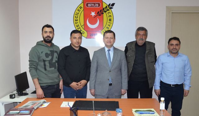 Tatvan Kaymakamı Demirer’den BİGACEM'e ziyaret