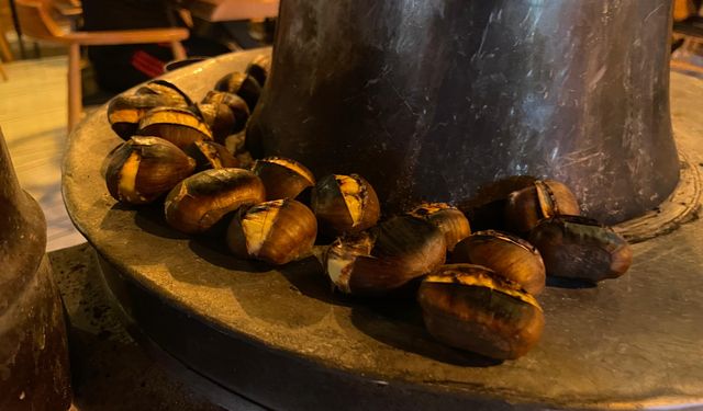 Tatvan’da sobada kestane sezonu açıldı