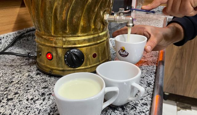 Tatvan'da kışın vazgeçilmezi "Salep" vatandaşların vazgeçilmezi oldu