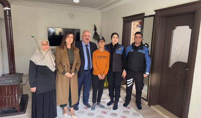 Lösemiyi Yenen Muhammet Mirhan’a anlamlı ziyaret