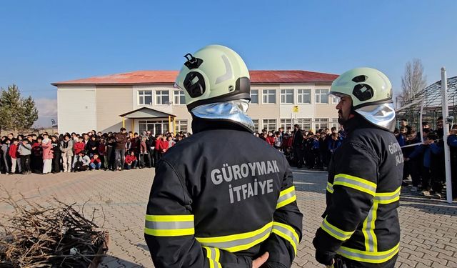 Güroymak Belediyesi İtfaiye Personeline Yönelik Eğitim Gerçekleştirildi