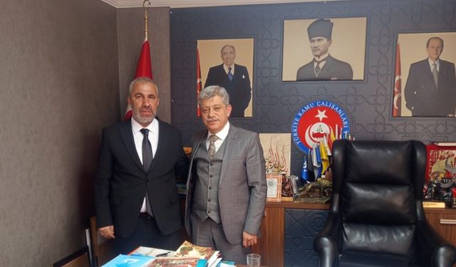 Ahlat ADER Başkanı Adıyaman’dan TÜRKAV Genel Başkanı Korkmaz’a ziyaret