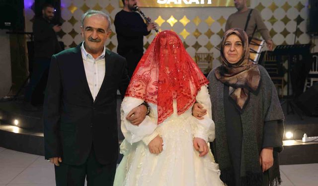 Down sendromlu Şevval'in düğün ve gelinlik hayali gerçekleştirildi