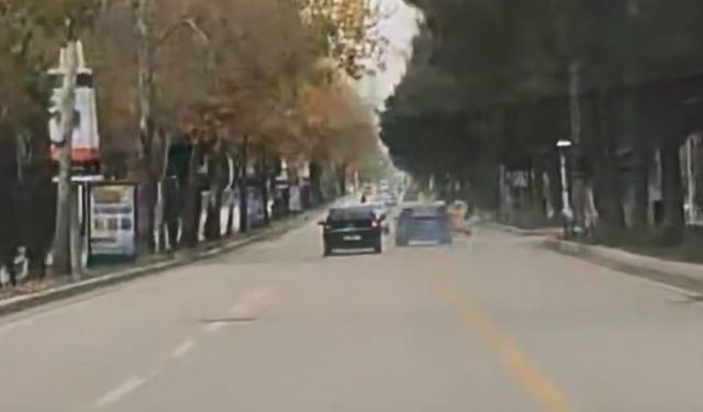 Elazığ'da trafikte makas atan sürücü kameralara yakalandı