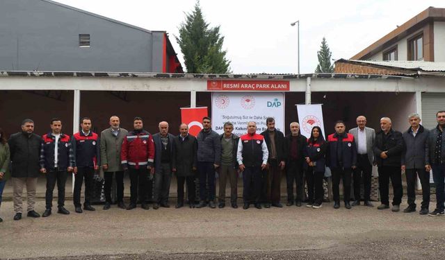 Elazığ'da üreticilere süt soğutma tankı desteği sağlandı