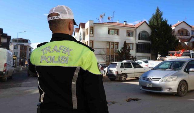 Elazığ'da yoğun bölgelerde trafik denetimi gerçekleştirildi