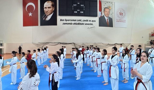 Erzincan, Siyah Kuşak ve Dan Terfi Sınavında ev sahibi oldu