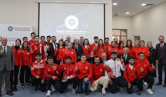 ETÜ, üniversiteler ligindeki şampiyonluğunu basınla kutladı