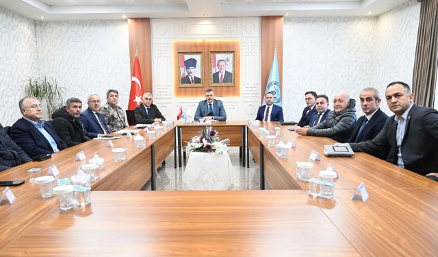 Havalimanında kış hazırlığı toplantısı yapıldı