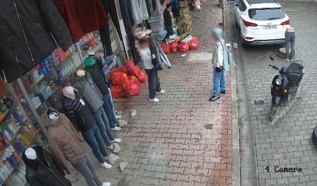 Iğdır'da giyim mağazasında çocukların hırsızlık anları kameralara yansıdı