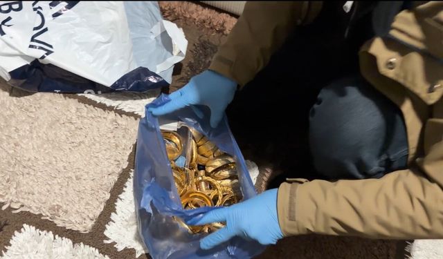 Iğdır'da kuyumcu soygunu sonrası operasyon: 2 kilo altın yakalandı