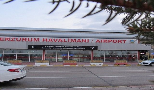 Kasım ayında Erzurum Havalimanı'nda 111 bin 229 yolcu hizmetten yararlandı