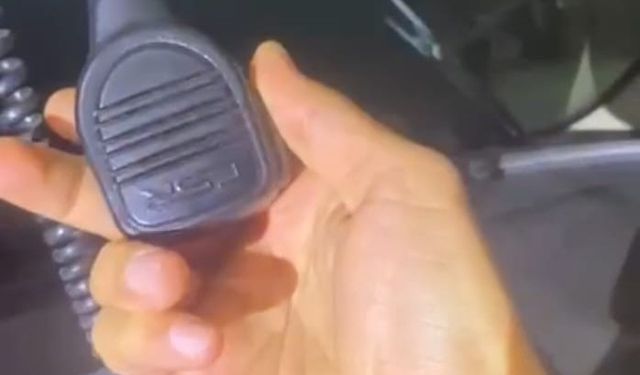 Malatya’da çakarlı araç kullanan sürücüye 30 gün men cezası