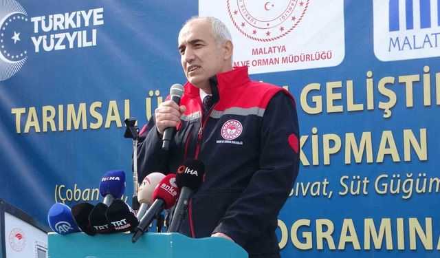 Malatya’da çiftçilere modern hayvancılık desteği